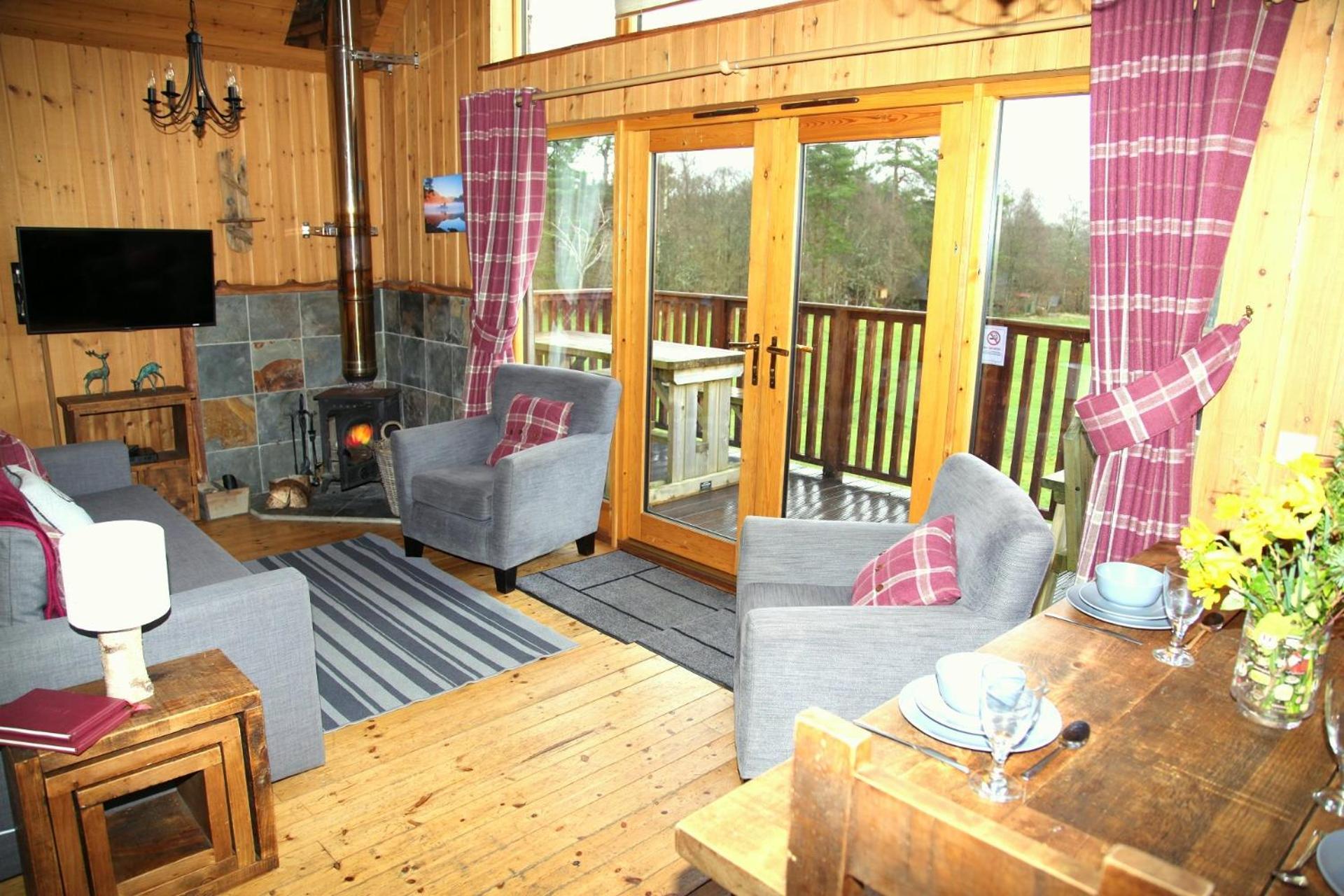 Loch Aweside Forest Cabins Dalavich Екстер'єр фото