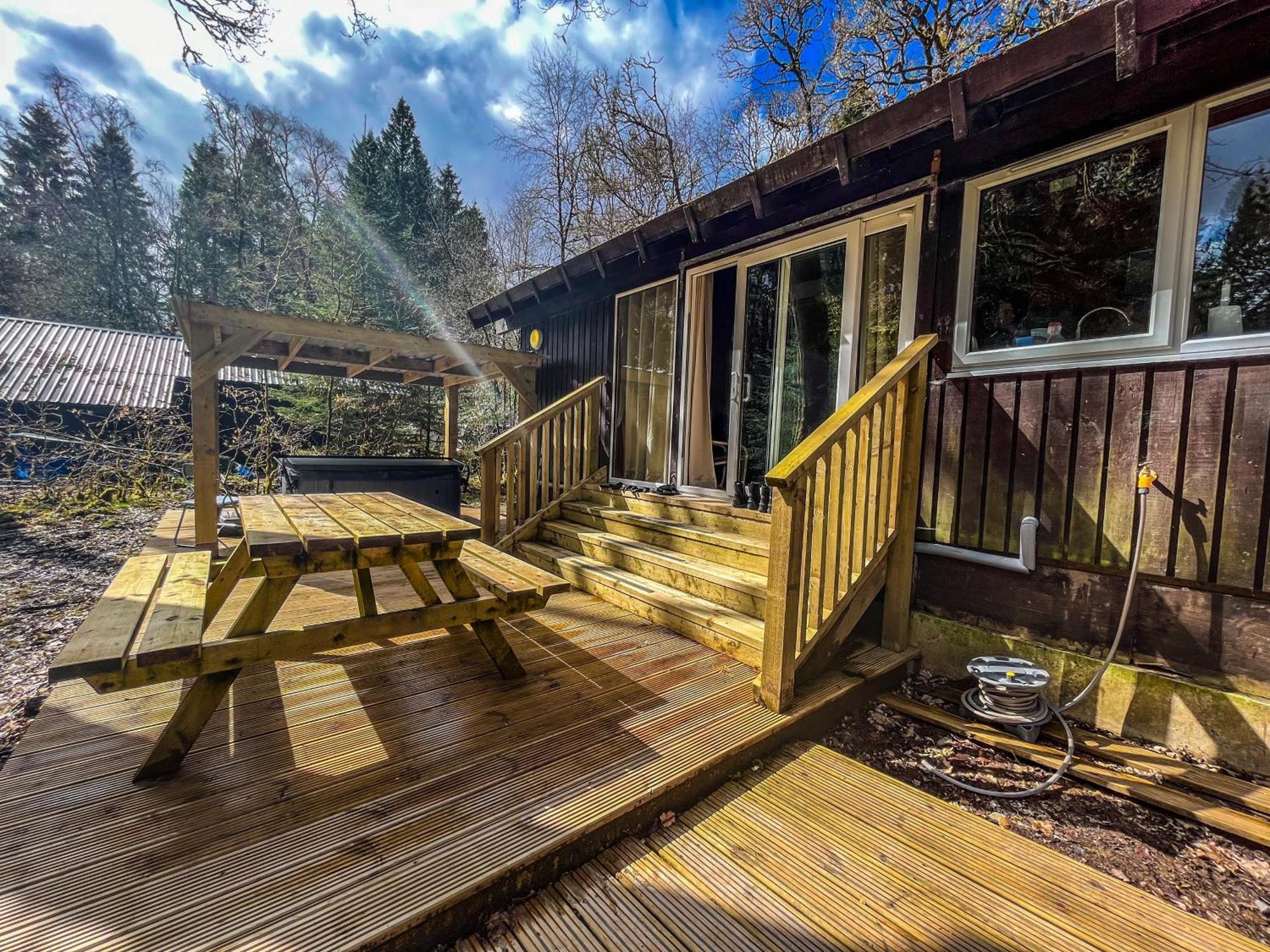 Loch Aweside Forest Cabins Dalavich Номер фото
